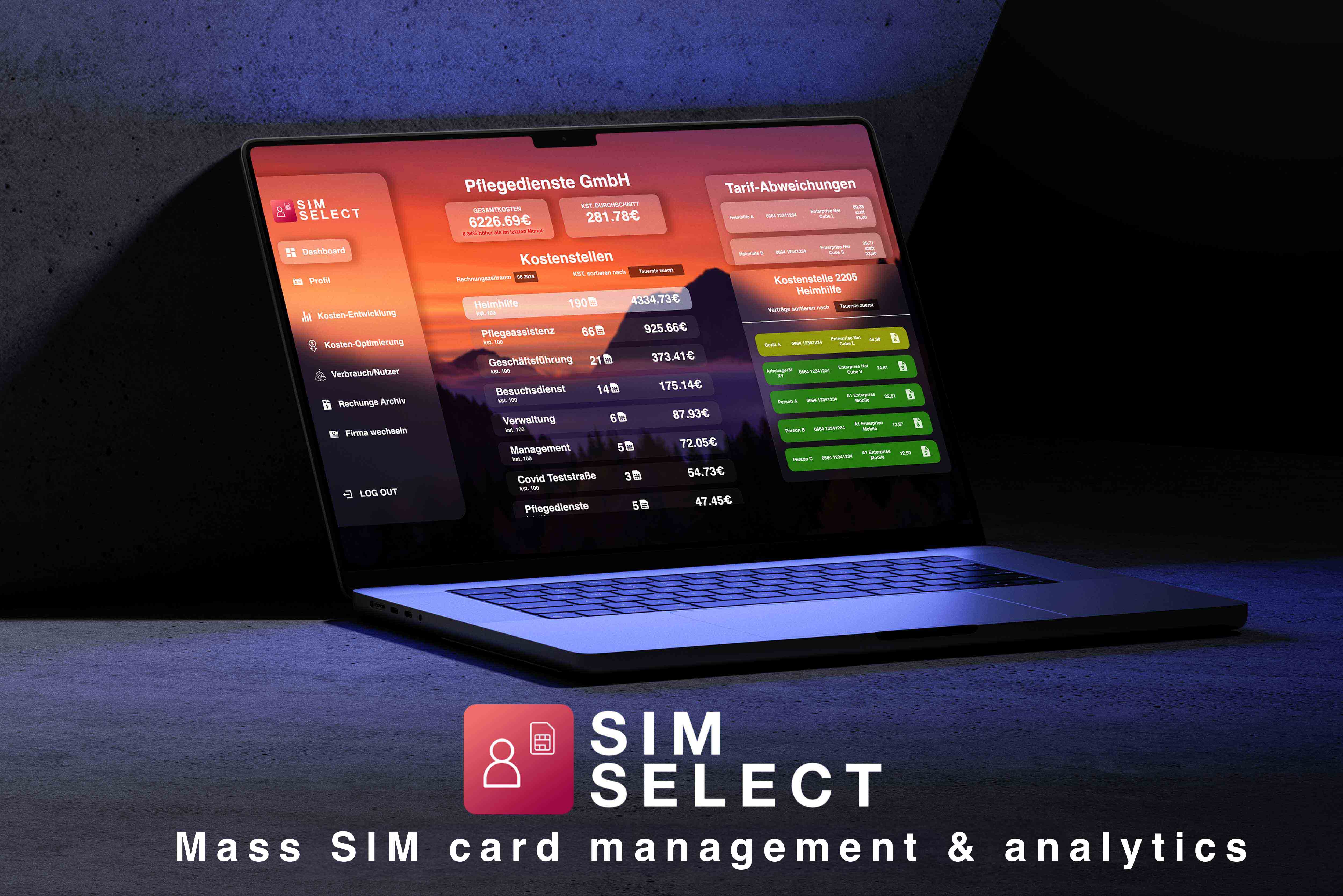SimSelect - A1 Massen-Management 